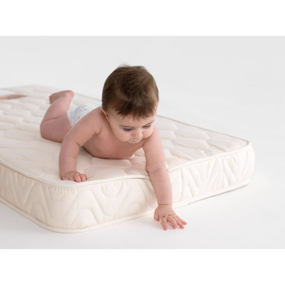 Kolcraft - Fresh Start Polyfoam Crib Mattress - Frizzle Pin