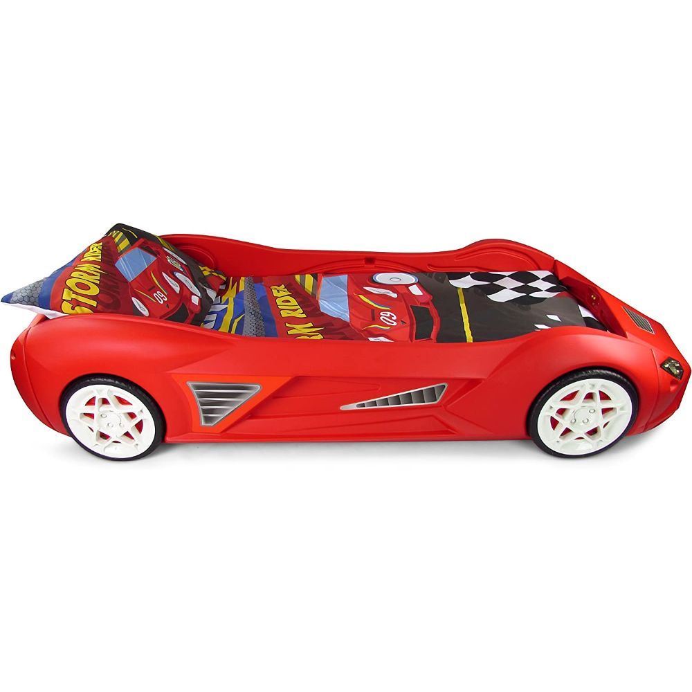 Ching Ching - Sporty Car Bed Frame - Red