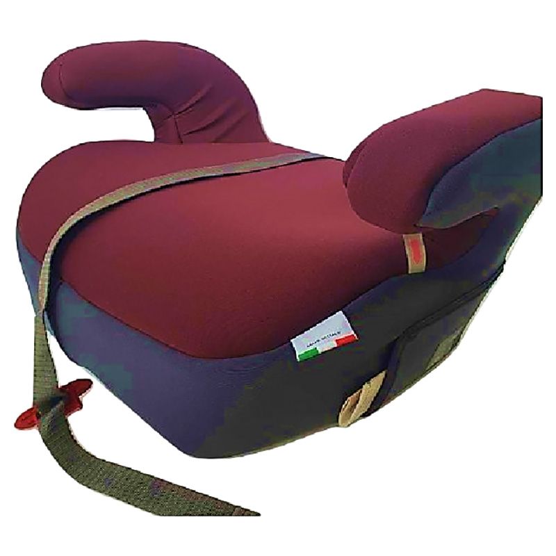 Cam - Cam Padded Booster Seat w/ Armrests & Belt Guide - Maroon