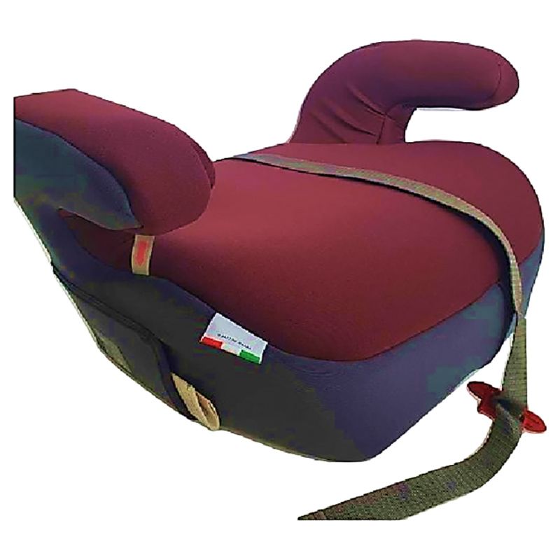 Cam - Cam Padded Booster Seat w/ Armrests & Belt Guide - Maroon