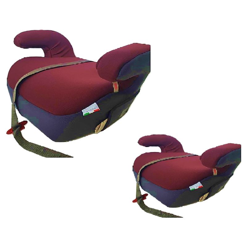 Cam - Cam Padded Booster Seat w/ Armrests & Belt Guide - Red