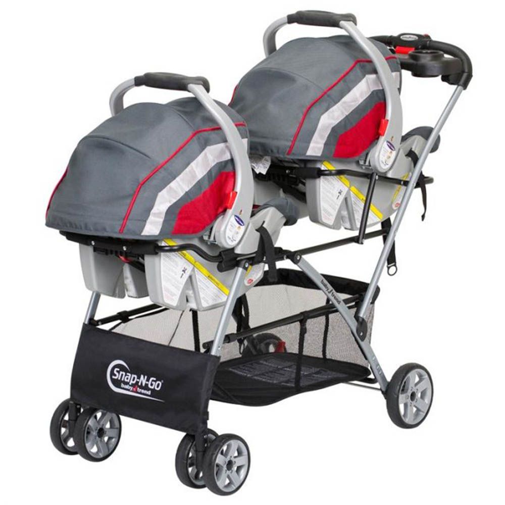 babytrend - Snap-N-Go Double Stroller - Grey