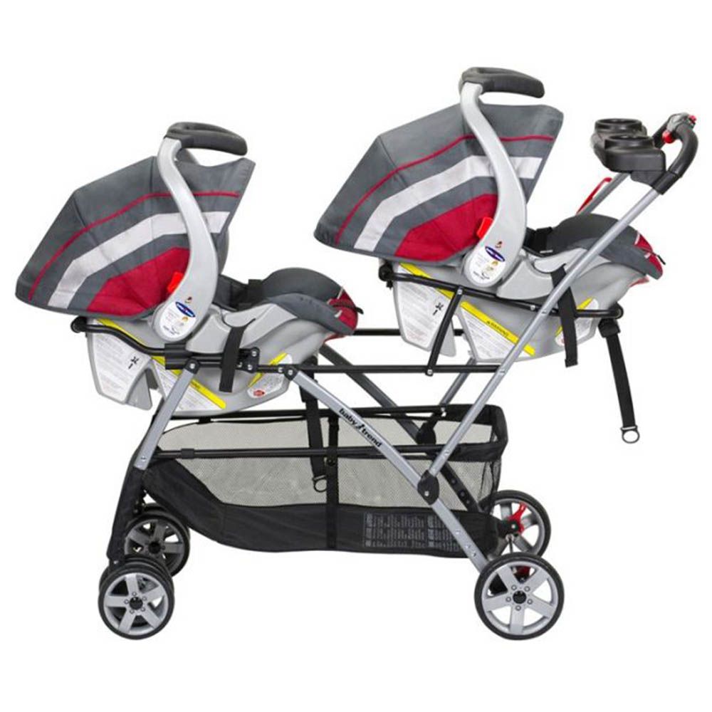 babytrend - Snap-N-Go Double Stroller - Grey