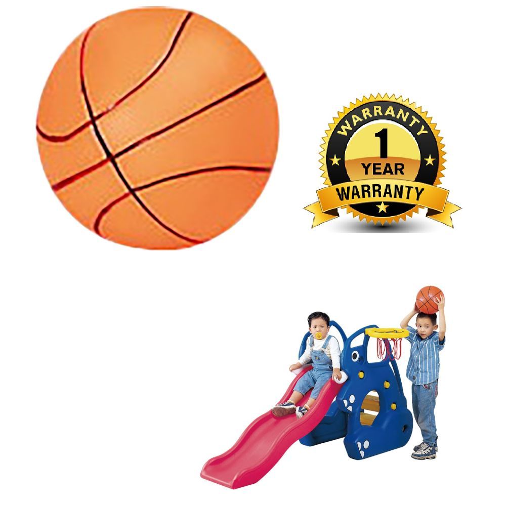 Ching Ching - Elephant Slider Plus Basketball Set Blue