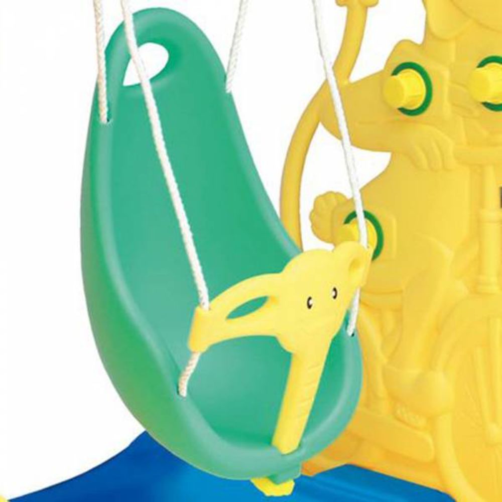 Ching Ching - Giraffe Slide Swing - Yellow