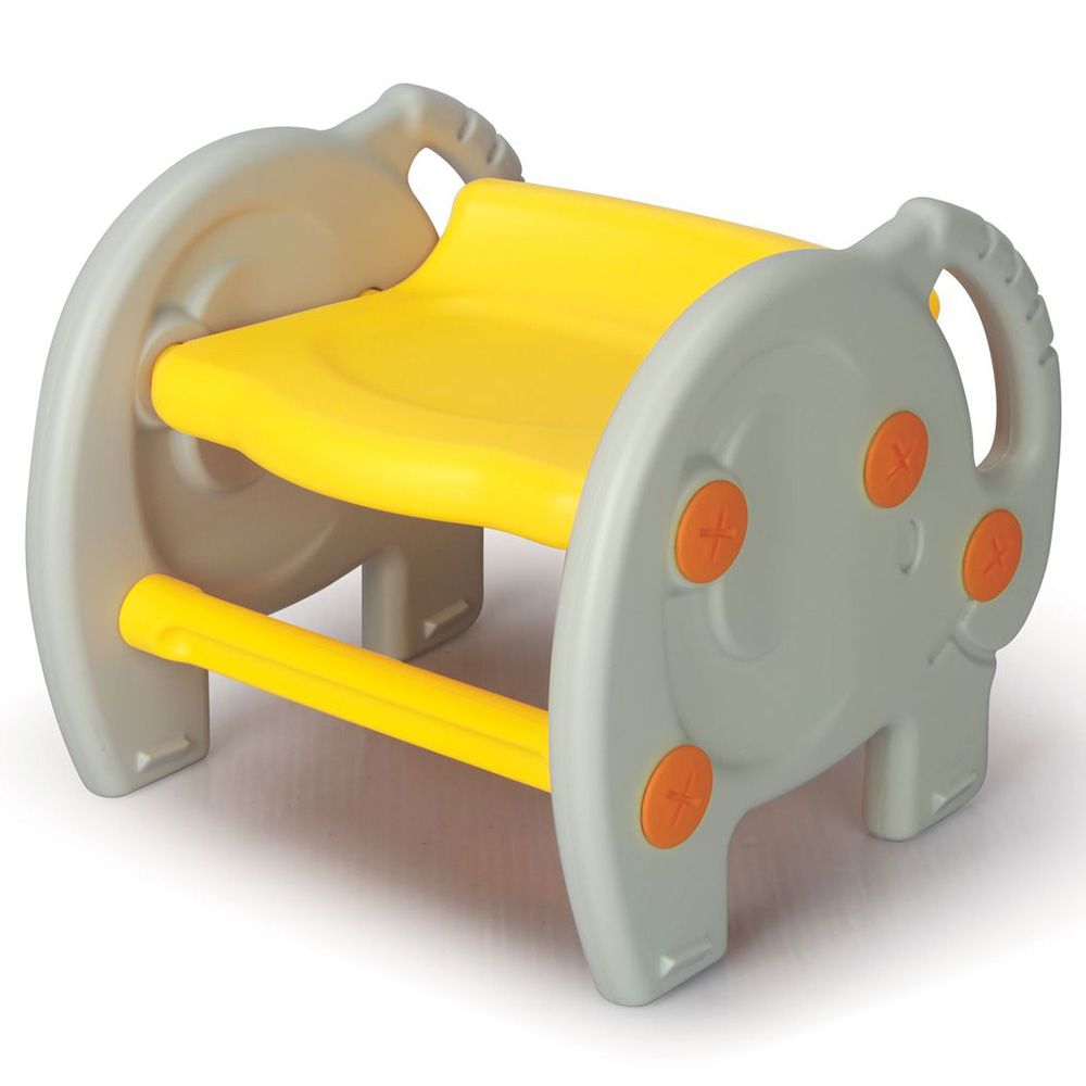 Ching Ching - 5-in-1 Raccoon Slide & Rocker - Yellow