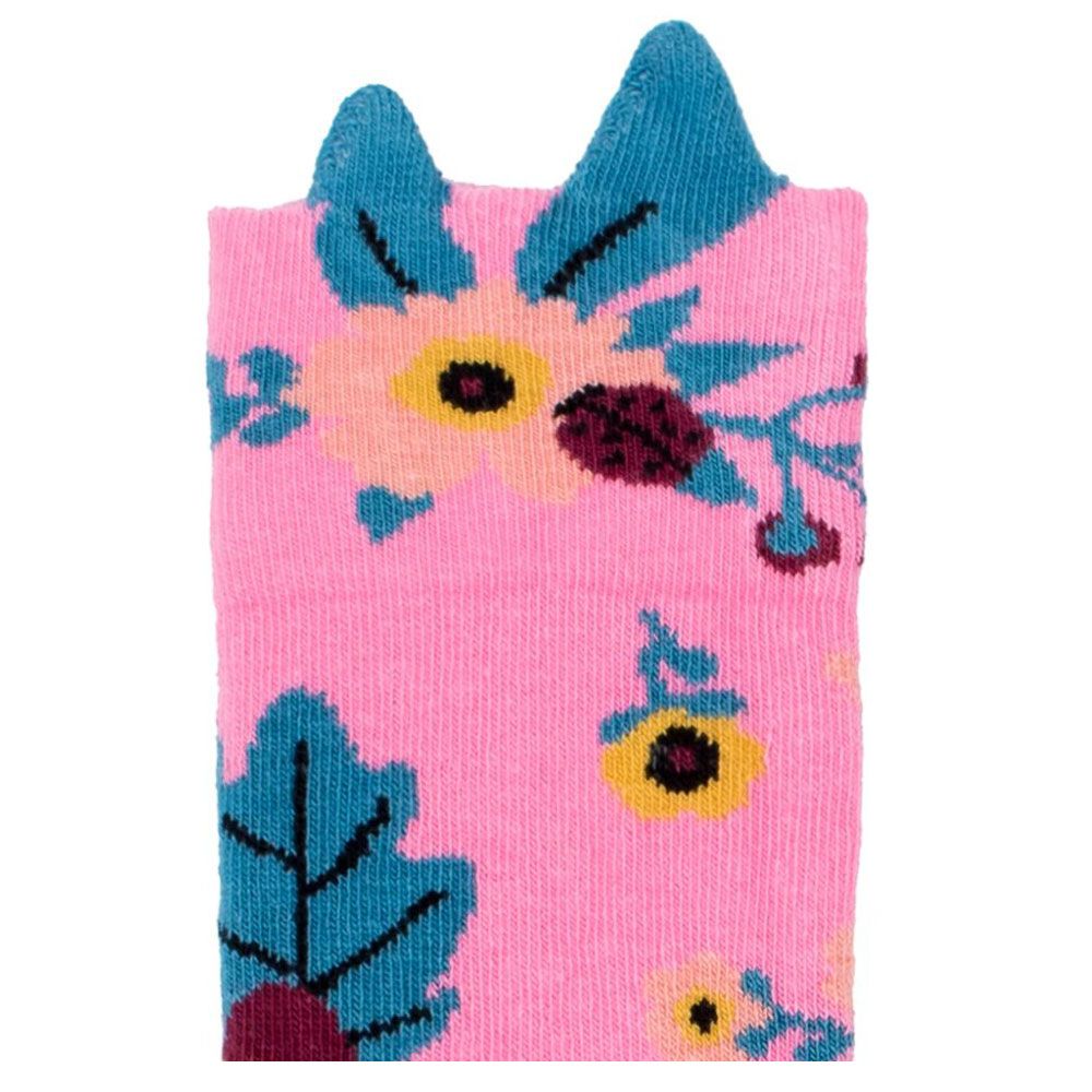 Billy Loves Audrey - Garden Knee High Socks - Pink