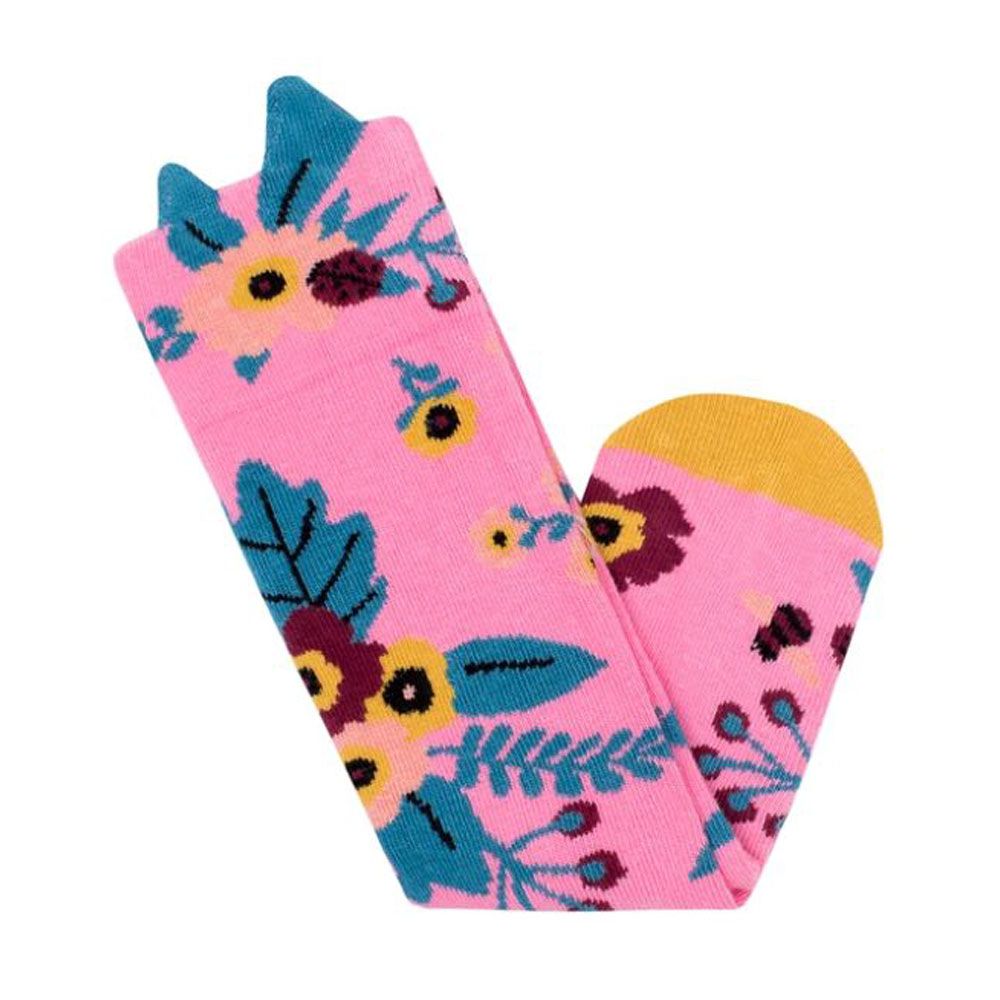 Billy Loves Audrey - Garden Knee High Socks - Pink