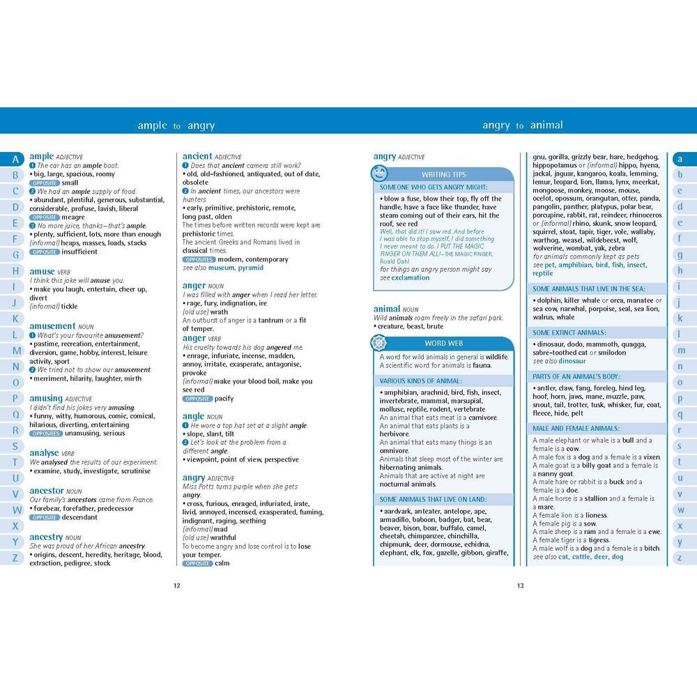  كتاب oxford primary thesaurus