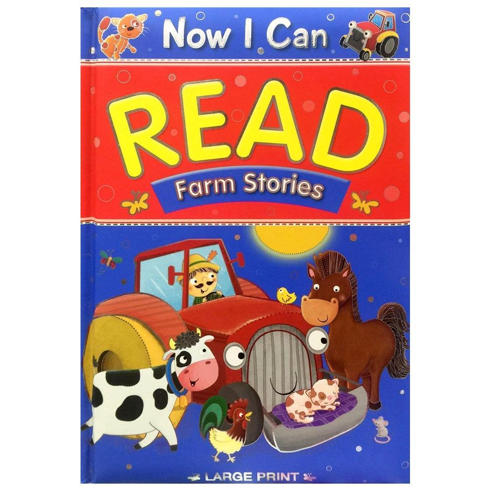  كتاب now i can read farm stories