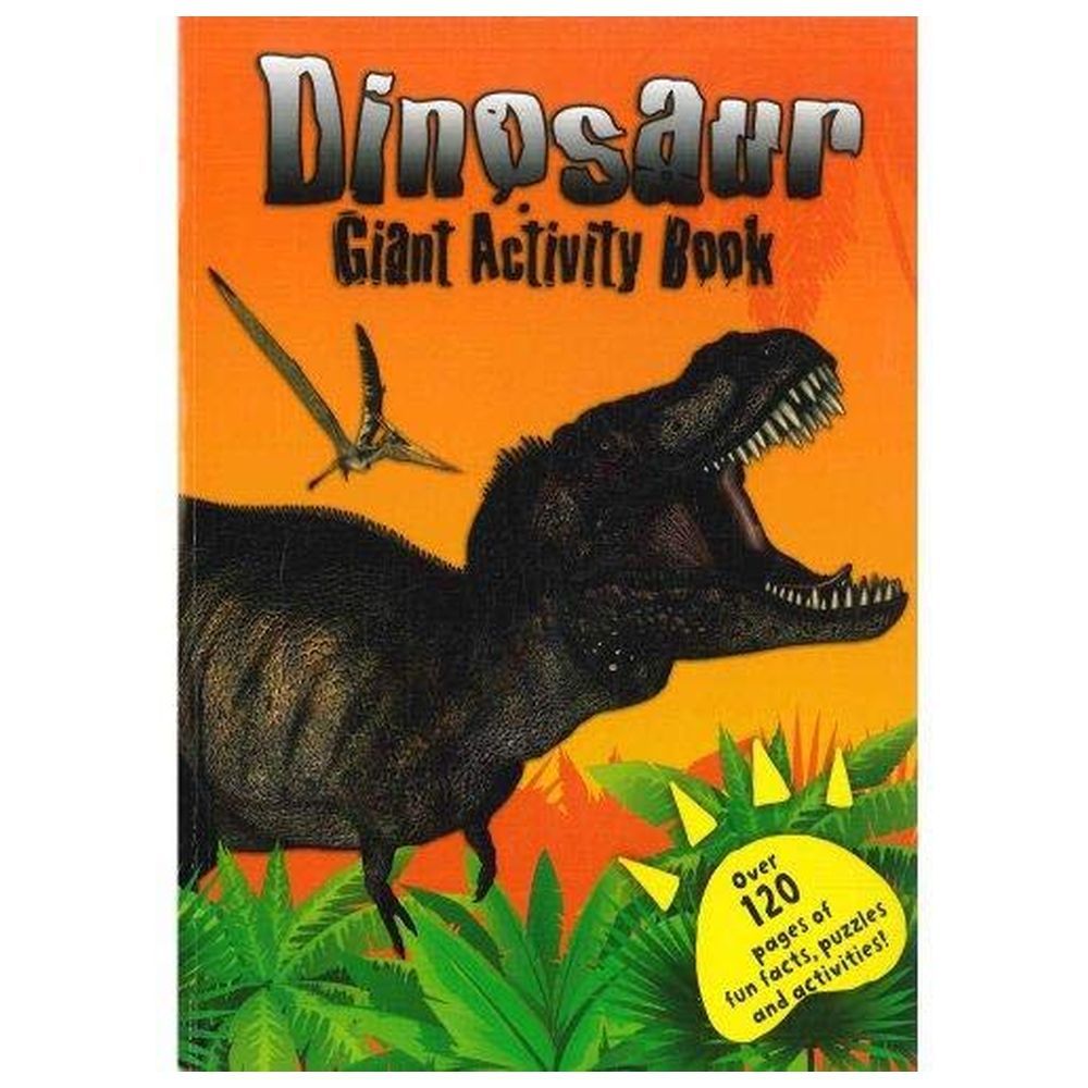  كتاب dinosaur jumbo activity book