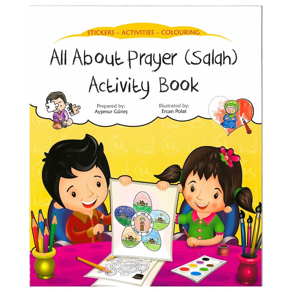  كتاب all about prayer (salah) activity book