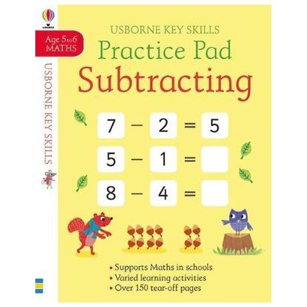  كتاب practice book: subtracting 5-6