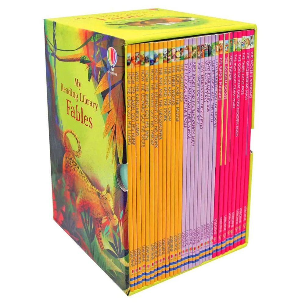 كتب أسبورن-  مجموعة كتب My First Fables Reading Library - 30 كتاب