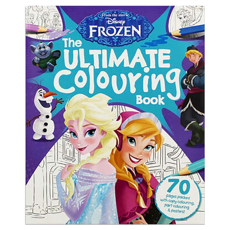 كتاب تلوين Disney Frozen: The Ultimate Colouring Book