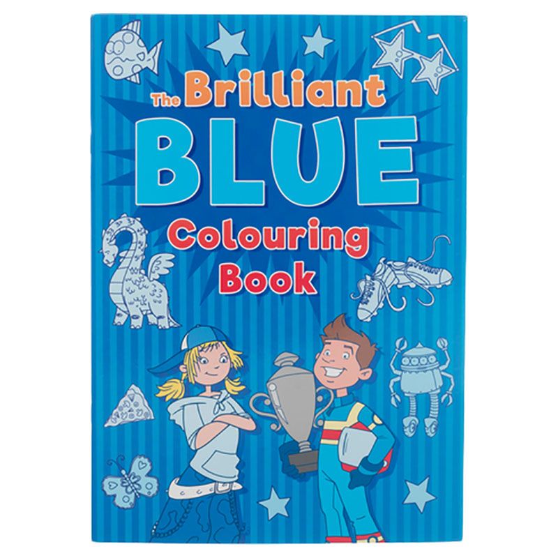 كتاب تلوين The Brilliant Blue