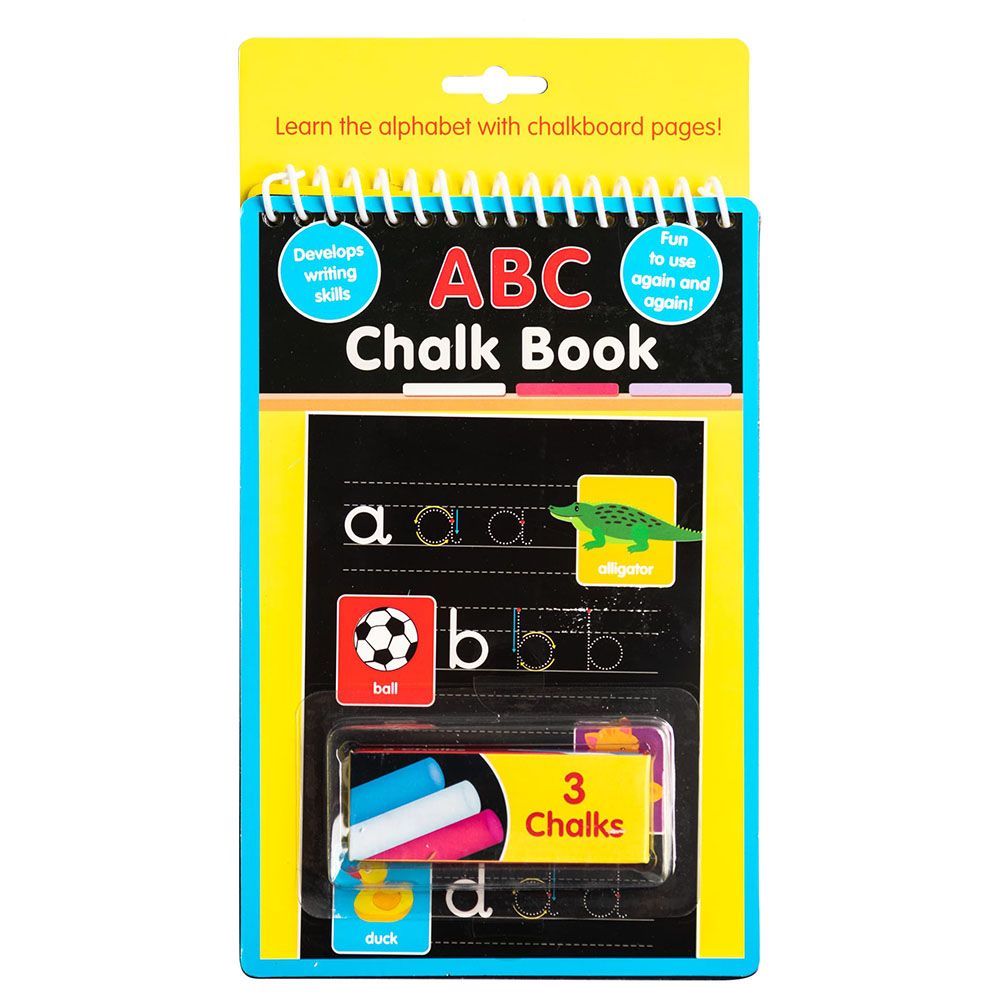 كتاب ABC Chalk - تعلم الأحرف الأبجدية بالطباشير