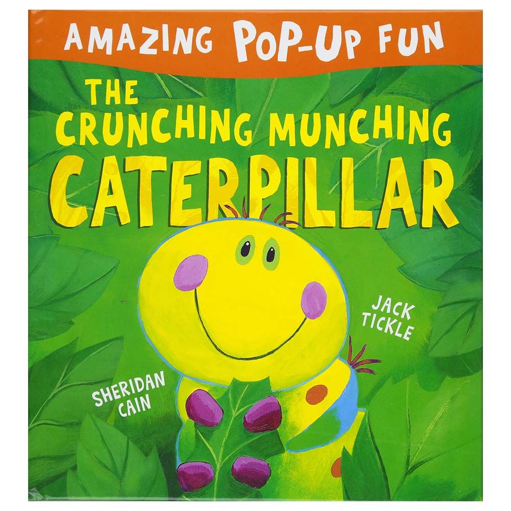  كتاب amazing pop-up fun: crunching munching caterpillar