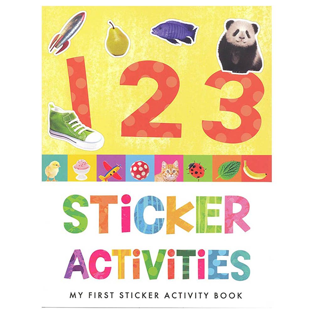  كتاب my first sticker activity