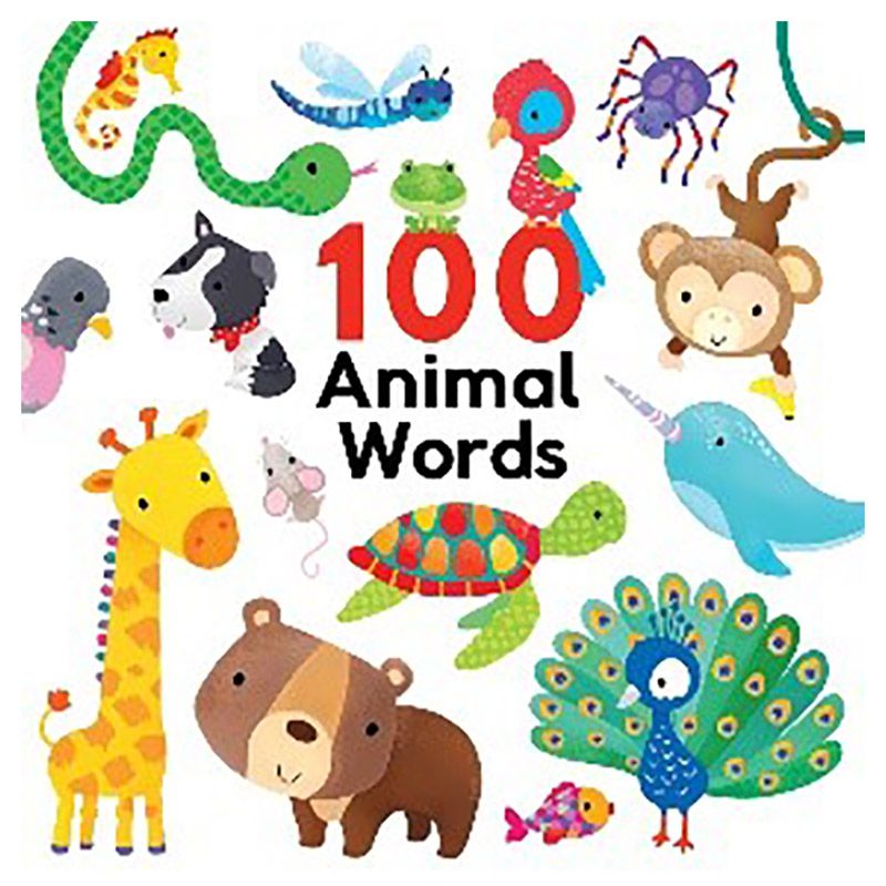 100 Animal Words: Large