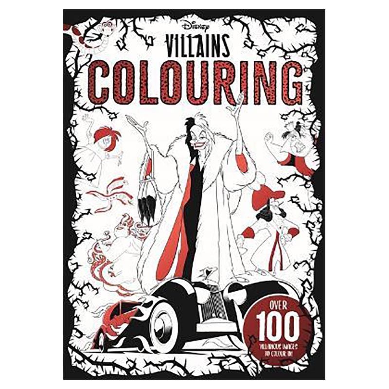 كتاب تلوين Disney: Villains Colouring