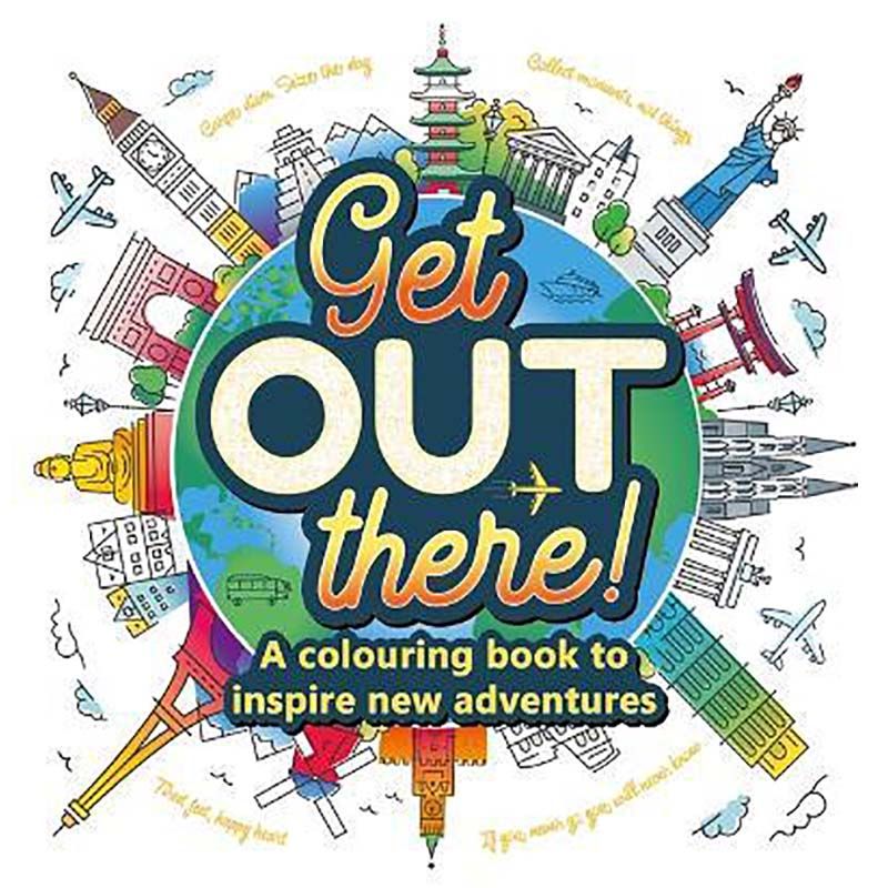 كتاب تلوين Get Out There