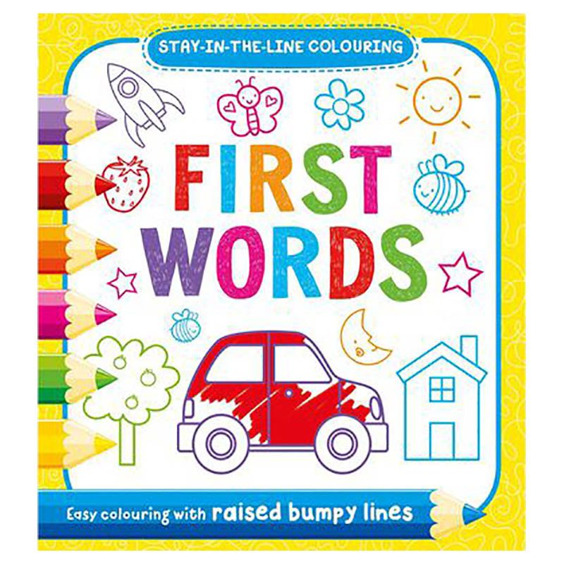 كتاب First Words - Easy Colouring