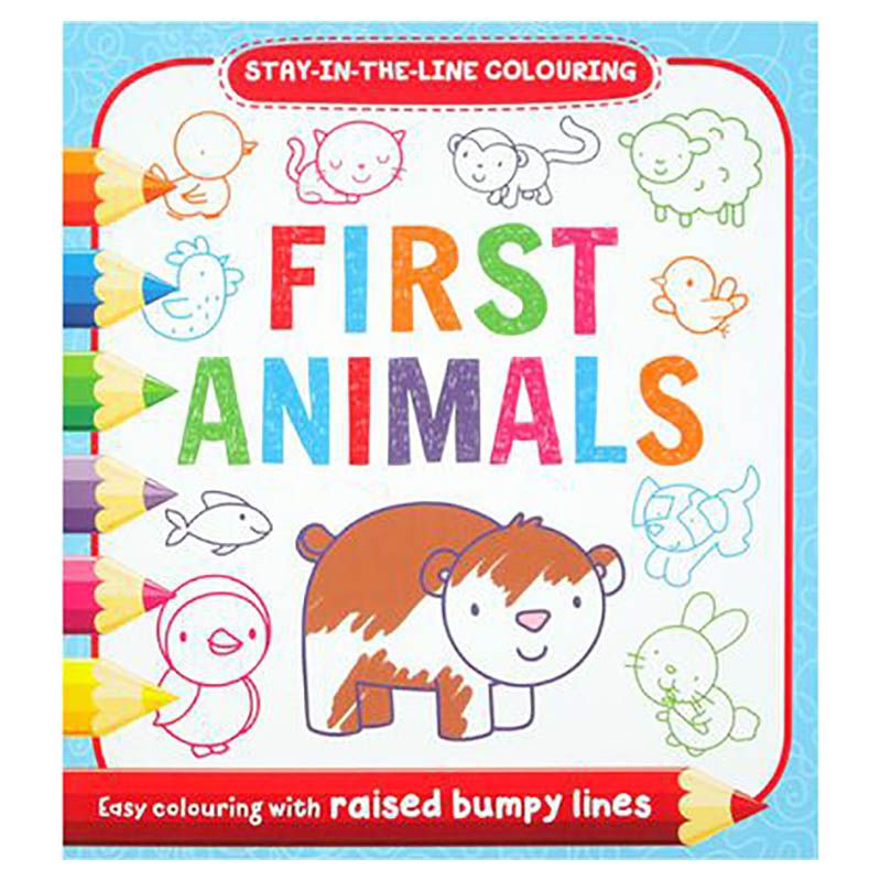 كتاب تلوين First Animals