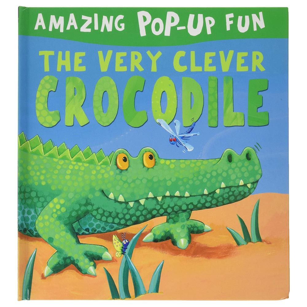  كتاب amazing pop-up fun: clever crocodile