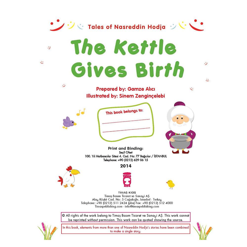 Tales of Nasreddin Hodja - The Kettle Gives Birth