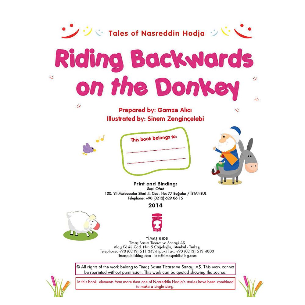 Tales From Nasreddin Hodja - Riding Backwards on the Donkey