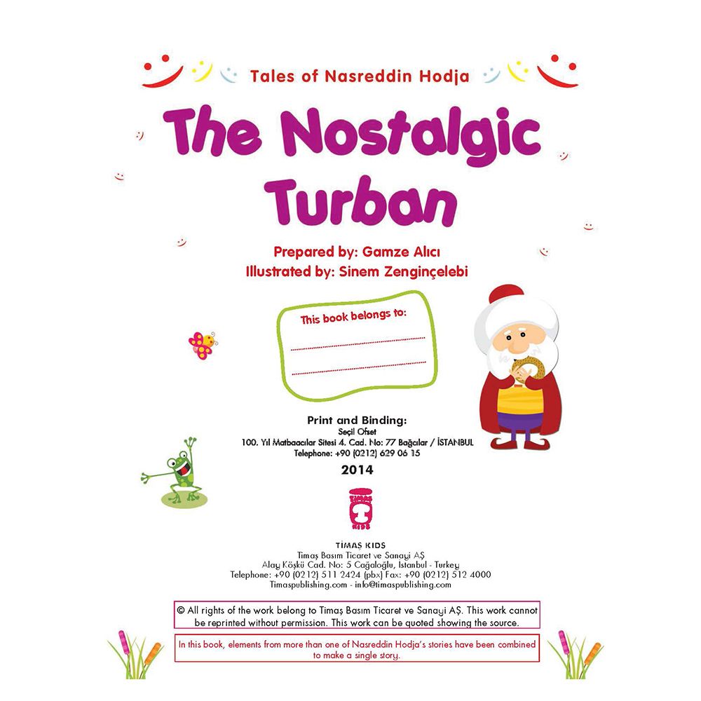 Tales of Nasreddin Hodja - The Nostalgic Turban