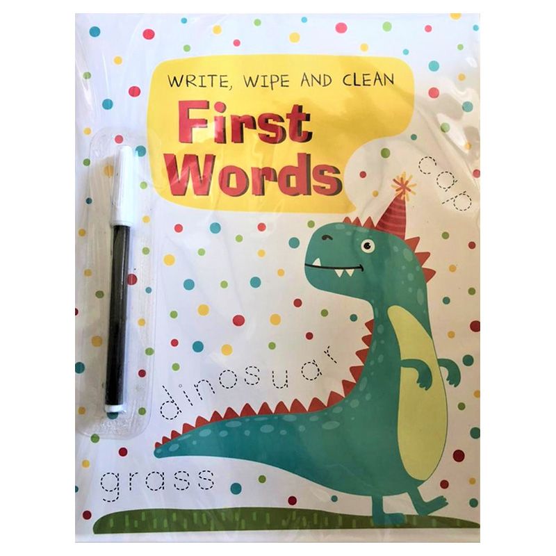 كتاب First Word Wipe Clean