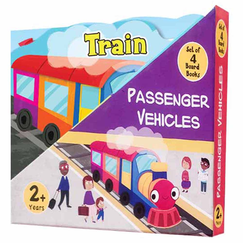  كتاب passenger vehicle - set of 4 board books