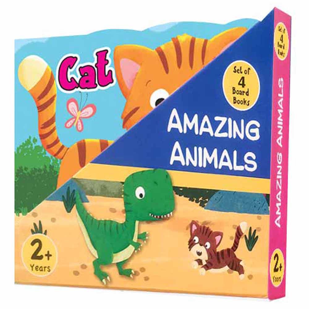 Amazing Animals - Set Of 4 Board Books 