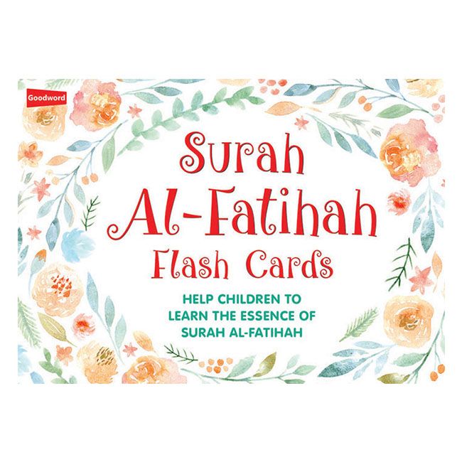 Surah Al-Fathiha Flash Cards