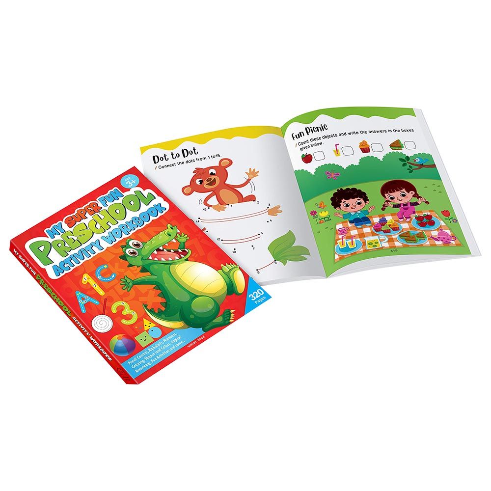 كتاب الأنشطة My Super Fun Preschool Activity Workbook