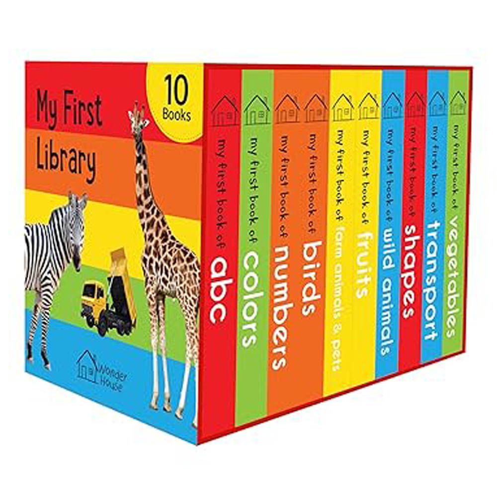 مجموعة كتب My First Library Pack 1-10 Books