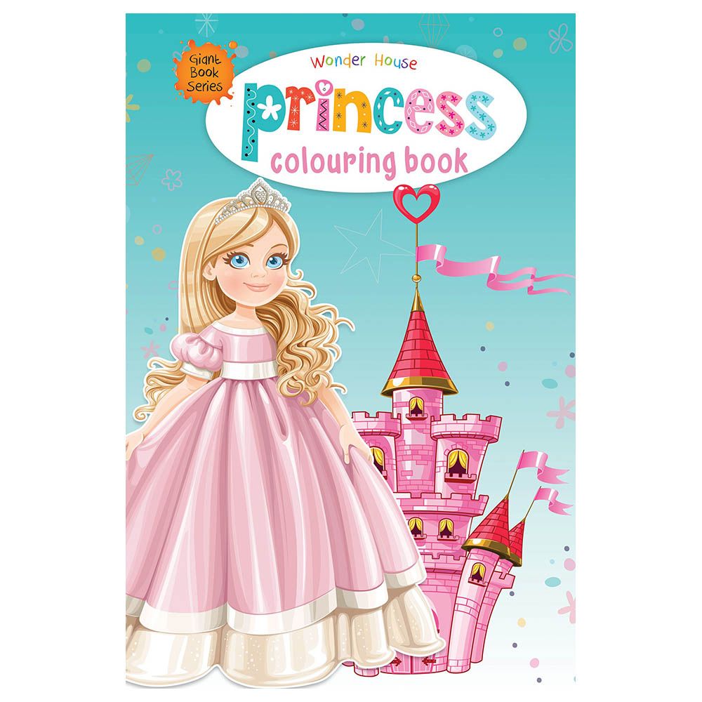 كتاب Princess Colouring Book Giant