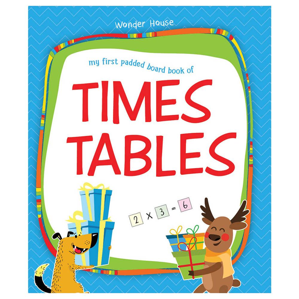 كتاب My First Padded Board Book Of Times Tables