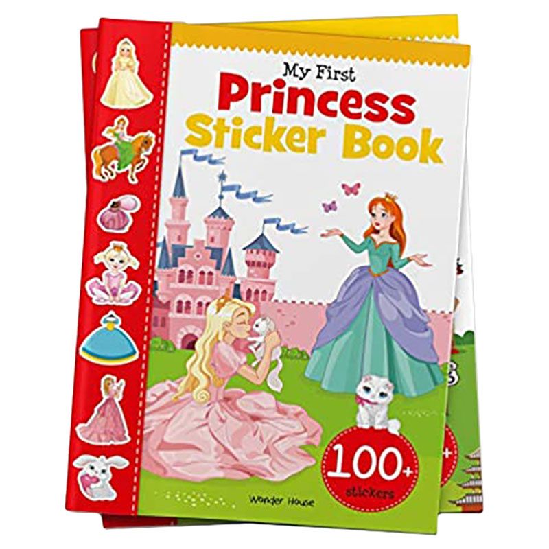 كتاب ملصقات My First Princess Sticker Book