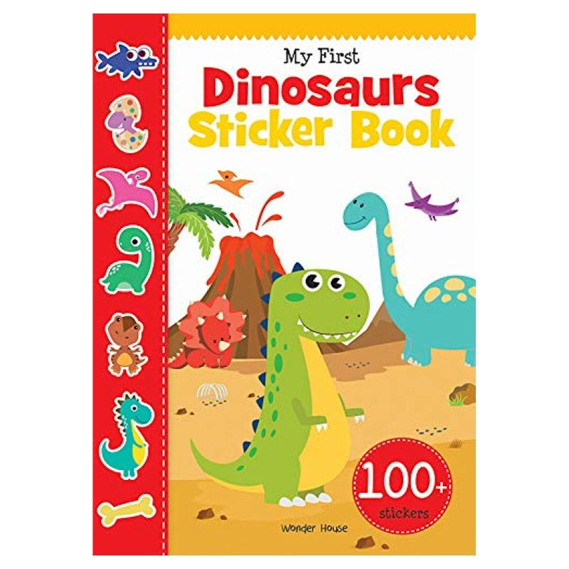 كتاب ملصقات My First Dinosaurs Sticker Book