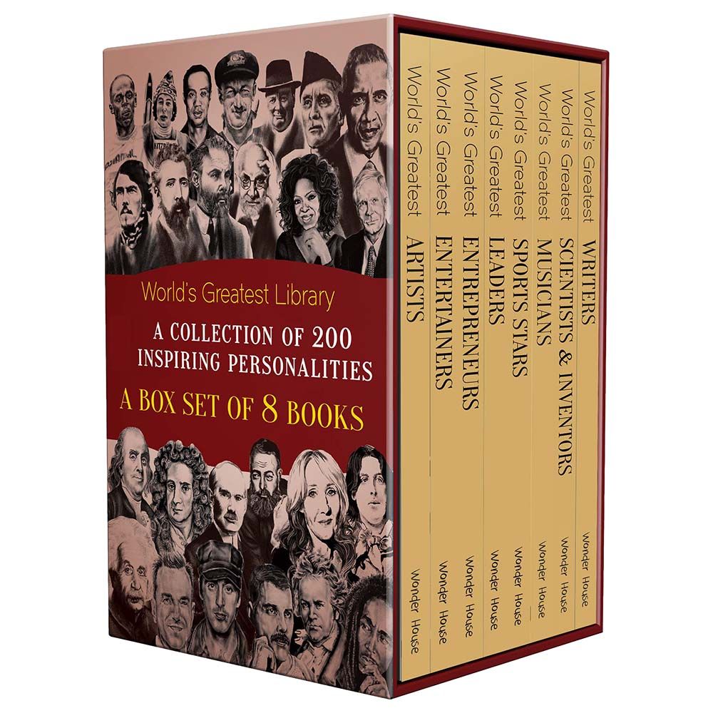 مجموعة كتب A Collection Of 200 Inspiring Personalities - عدد 8