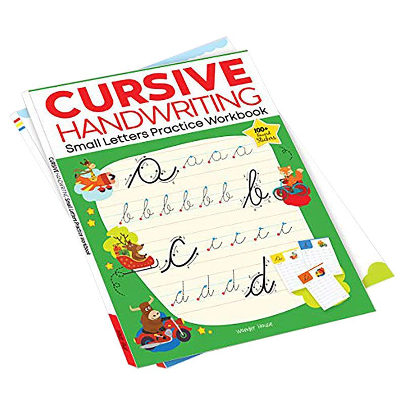 كتاب الأنشطة Cursive Handwriting Small Letters