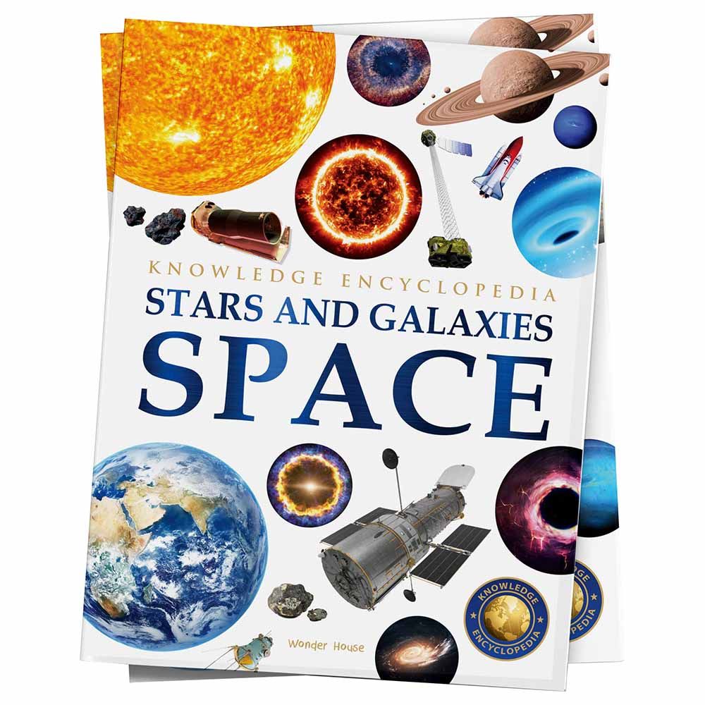  كتاب space stars & galaxies knowledge encyclopaedia