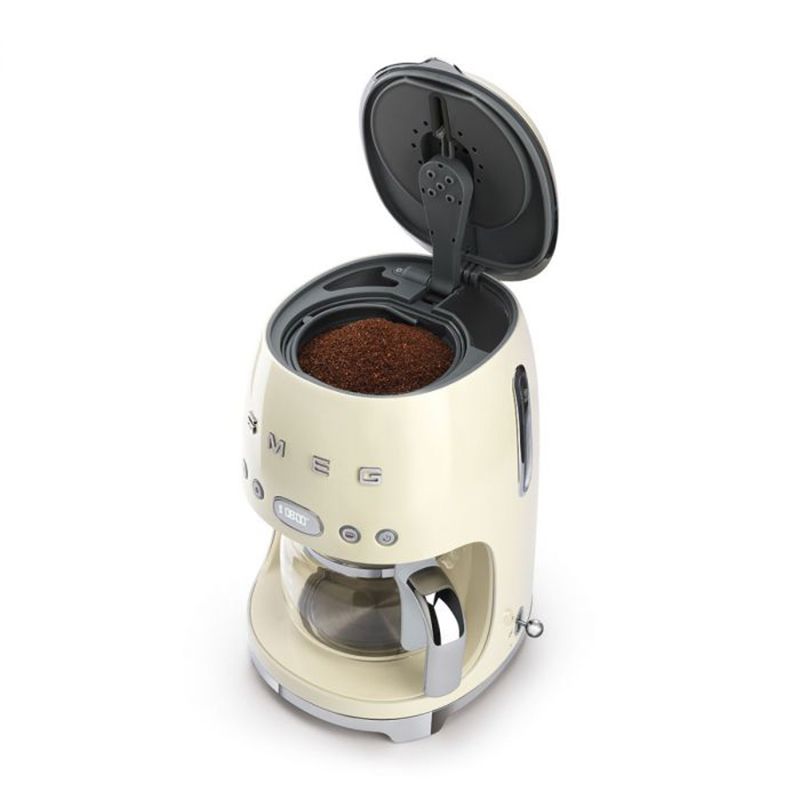 Smeg - 50'S Retro Style Drip Filter Coffee Machine Cream