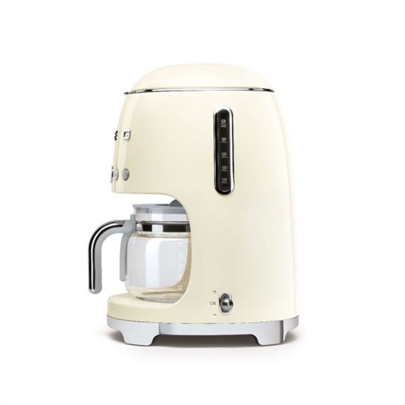 Smeg - 50'S Retro Style Drip Filter Coffee Machine Cream