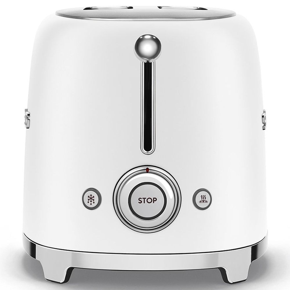 Smeg - 2 Slice Toaster - White Matt