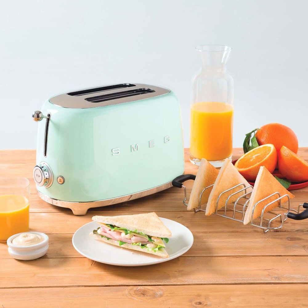 Smeg - 50's Retro Style 2 Slice Toaster - Pastel Green