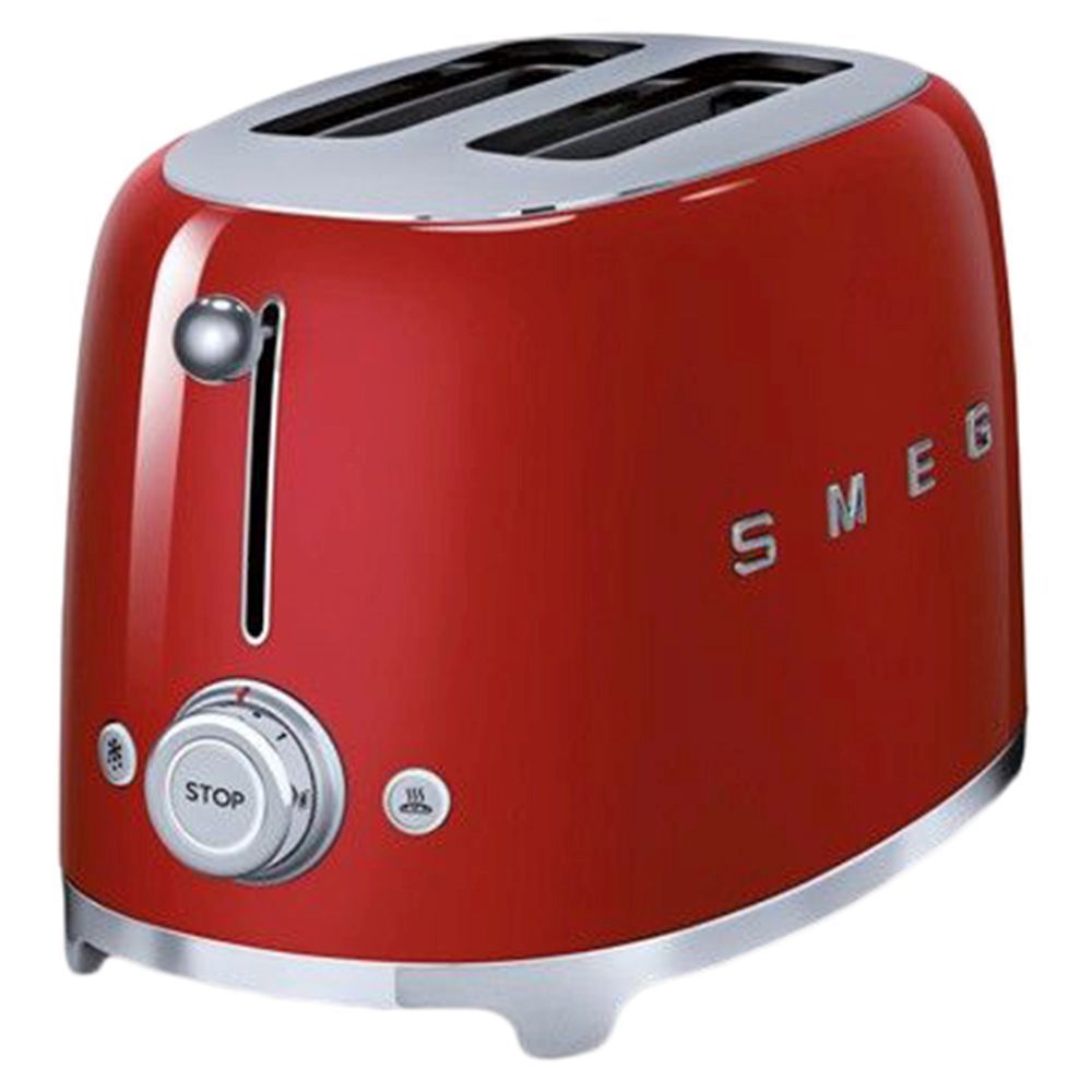 Smeg - 2 Slice Toaster 50's Retro Style 950W - Red